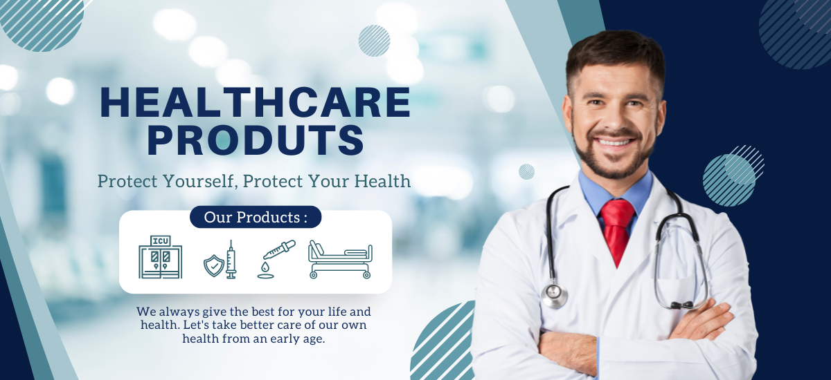 Blue Professional Healthcare Service Banner